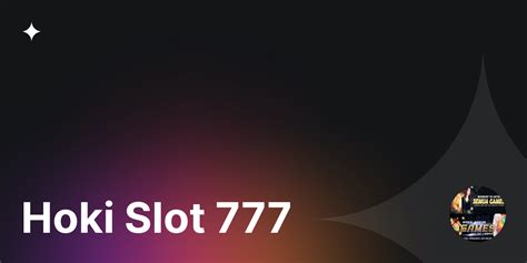 hoki play 777 slot